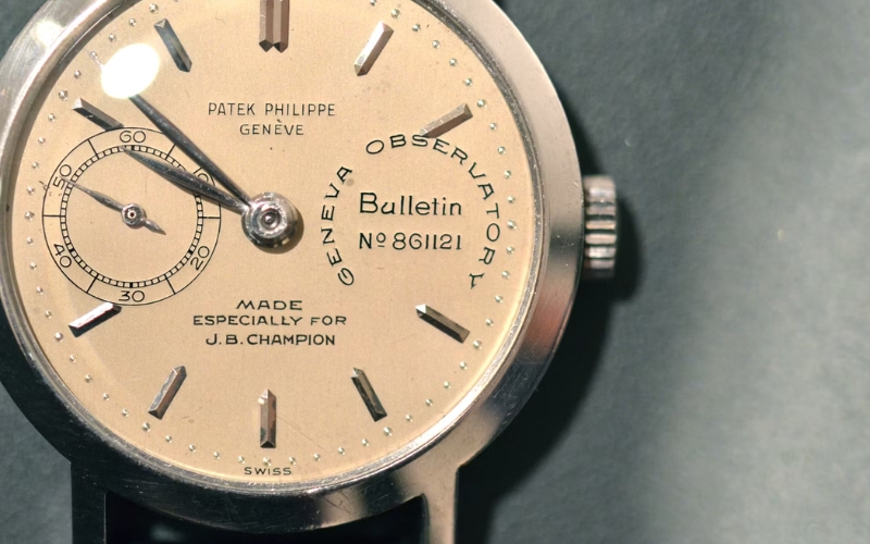 Đồng hồ Patek Philippe Reference 2458 Observatory Chronometer For J.B. Champion