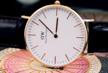đồng hồ dw dây da
