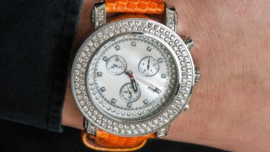 đồng hồ đính đá