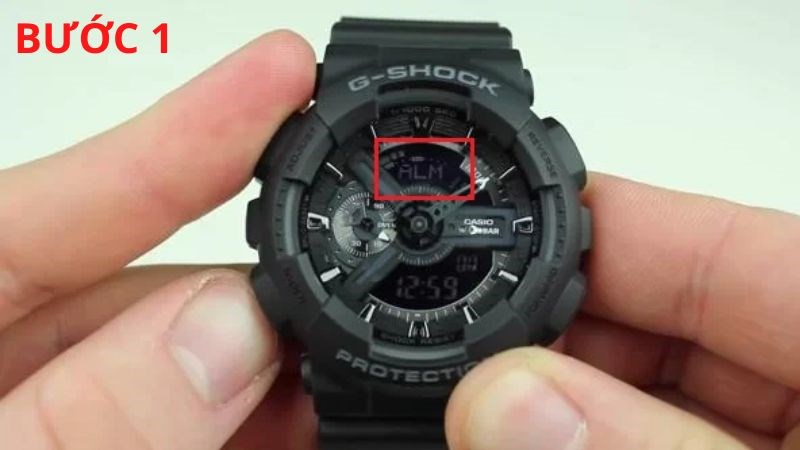 Ký hiệu ALM trên đồng hồ G-Shock