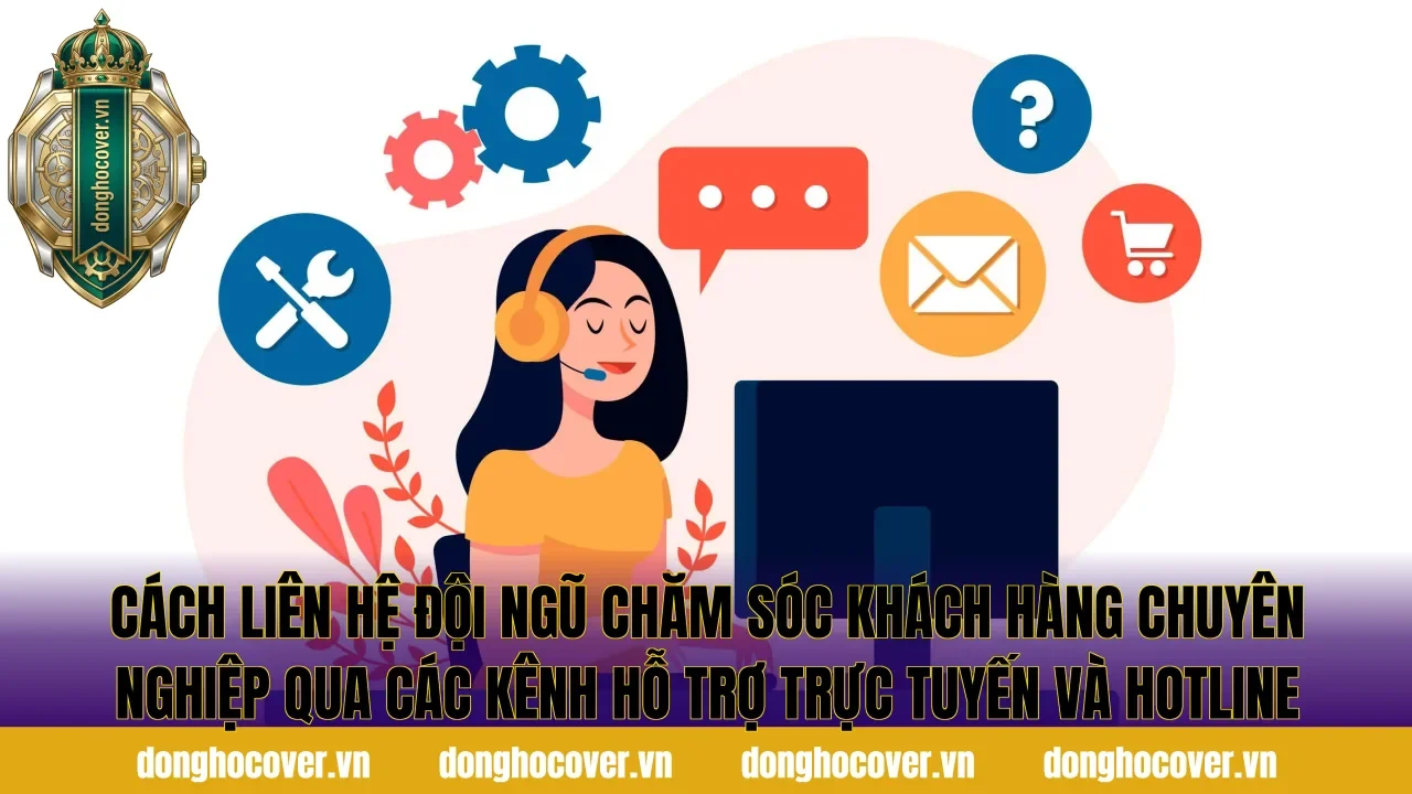 Cách liên hệ đội ngũ chăm sóc khách hàng chuyên nghiệp qua các kênh hỗ trợ trực tuyến và hotline
