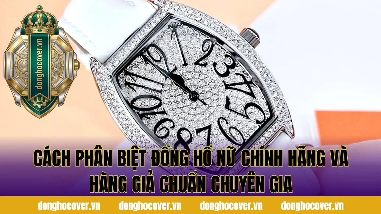 Cách phân biệt đồng hồ nữ chính hãng và hàng giả chuẩn chuyên gia