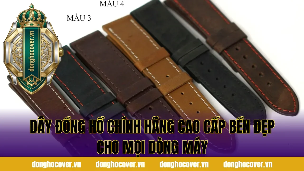 Dây Đồng Hồ Chính Hãng Cao Cấp Bền Đẹp Cho Mọi Dòng Máy