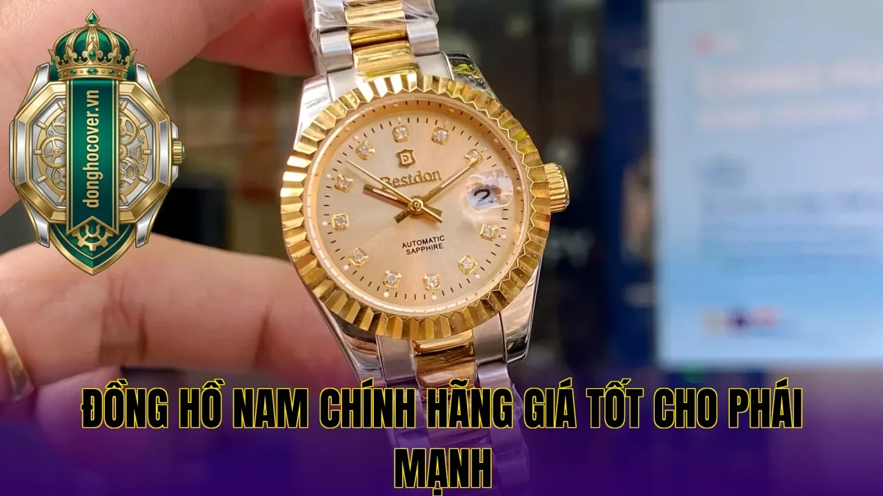 Đồng Hồ Nam Chính Hãng Giá Tốt Cho Phái Mạnh