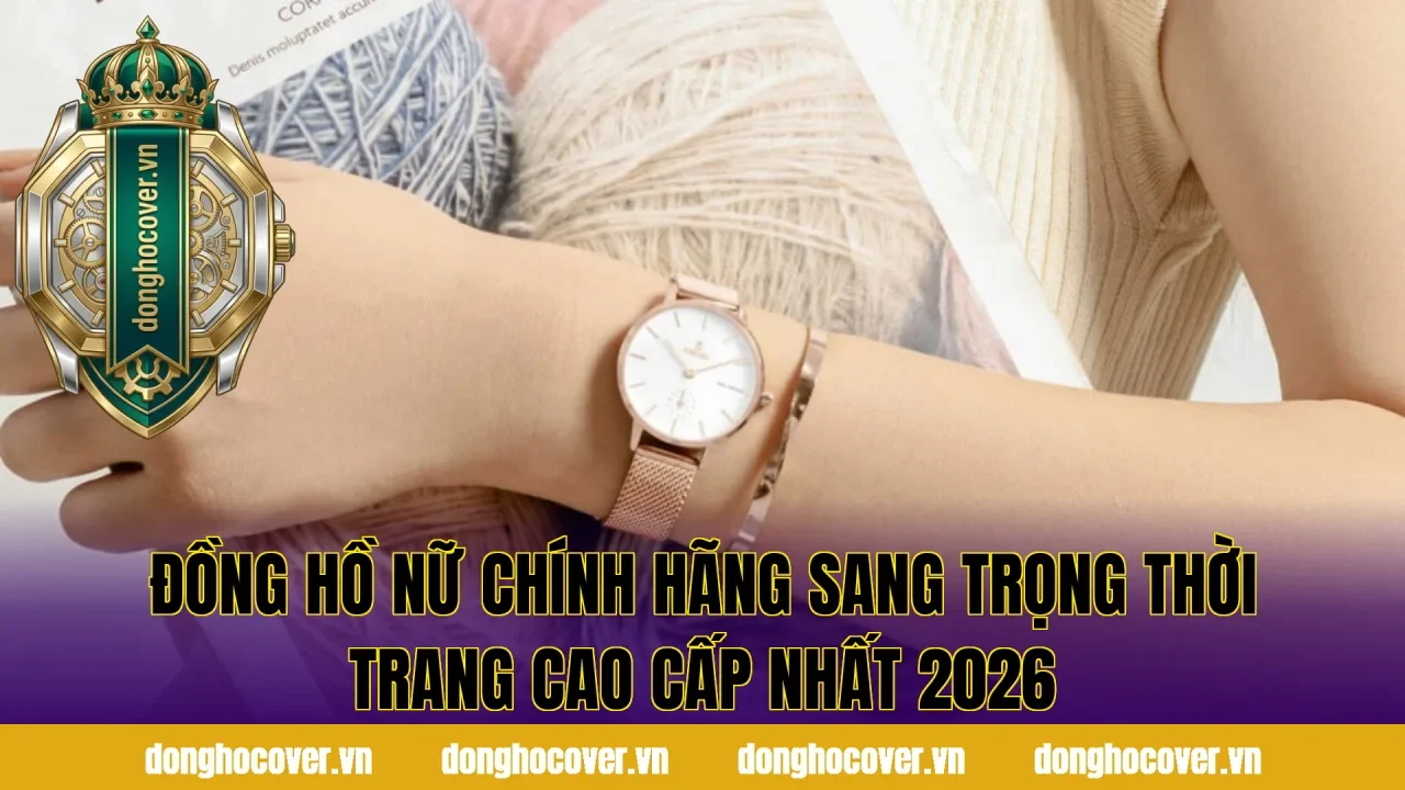 Đồng Hồ Nữ Chính Hãng Sang Trọng Thời Trang Cao Cấp Nhất 2026