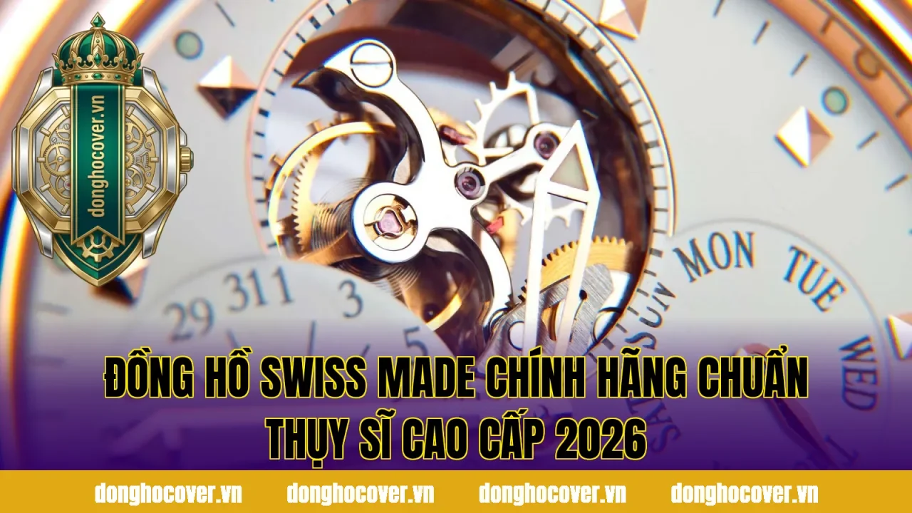 Đồng Hồ Swiss Made Chính Hãng Chuẩn Thụy Sĩ Cao Cấp 2026