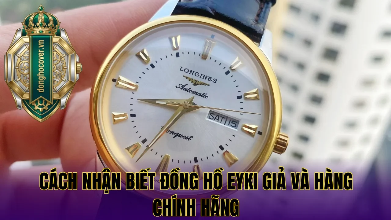 Cách nhận biết đồng hồ Eyki giả và hàng chính hãng