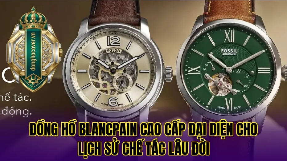 Đồng hồ Blancpain cao cấp đại diện cho lịch sử chế tác lâu đời