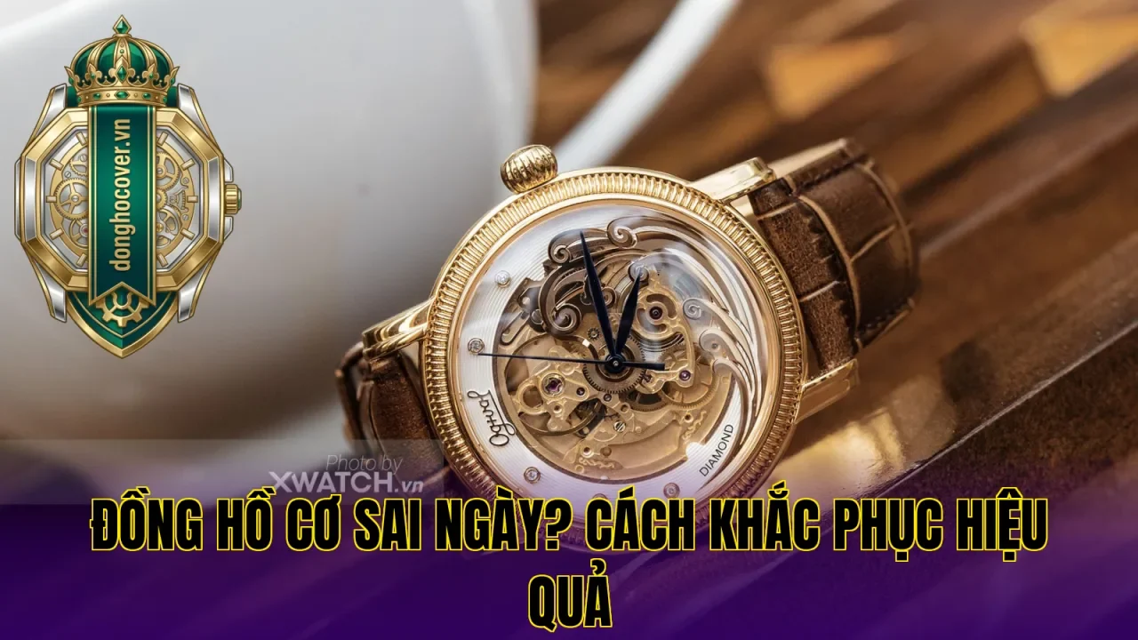 Đồng Hồ Cơ Sai Ngày? Cách Khắc Phục Hiệu Quả
