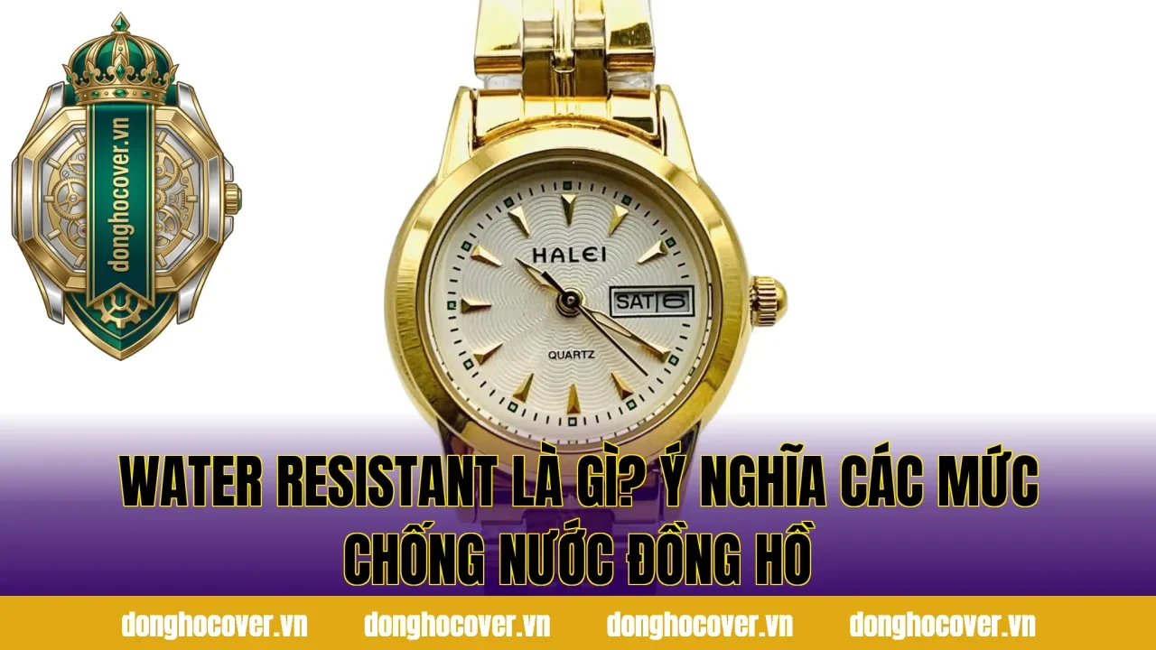 Water Resistant Là Gì? Ý Nghĩa Các Mức Chống Nước Đồng Hồ