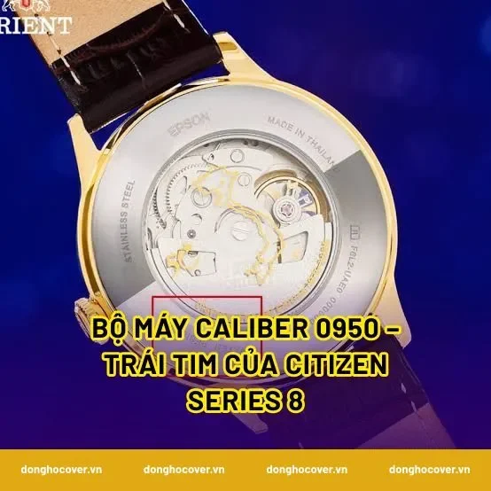Bộ máy Caliber 0950 – Trái tim của Citizen Series 8