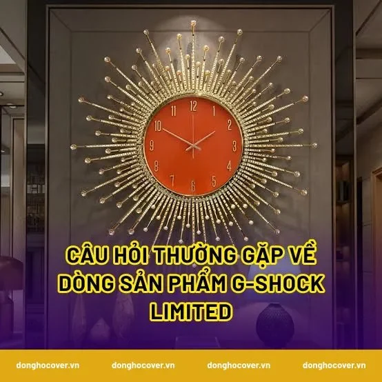 Câu hỏi thường gặp về dòng sản phẩm g-shock limited