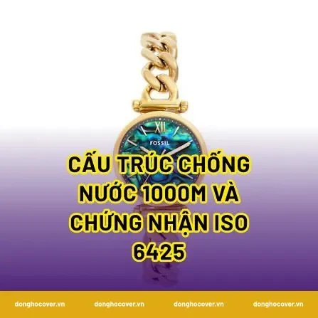 Cấu Trúc Chống Nước 1000m Và Chứng Nhận ISO 6425