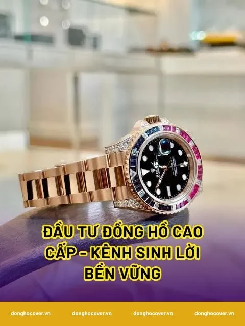 Đầu tư đồng hồ cao cấp - Kênh sinh lời bền vững