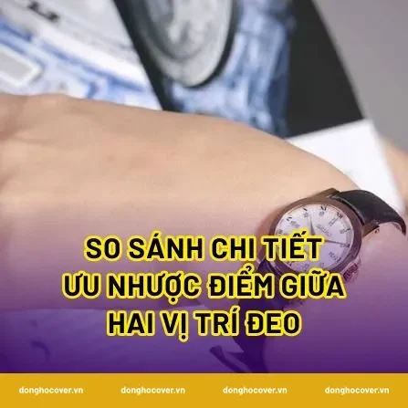 So sánh chi tiết ưu nhược điểm giữa hai vị trí đeo
